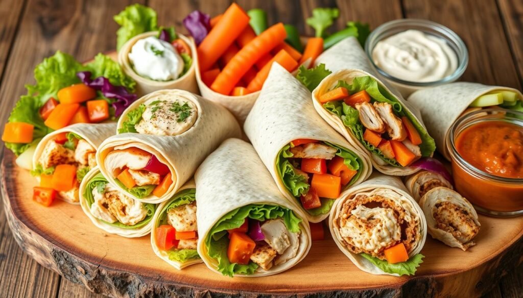 Creative Lunch Wraps