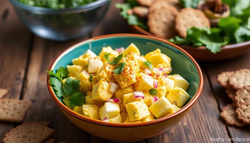 Curried Egg Salad Variation