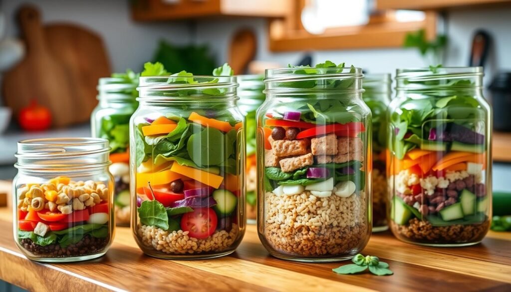 Mason Jar Salad Meal Prep