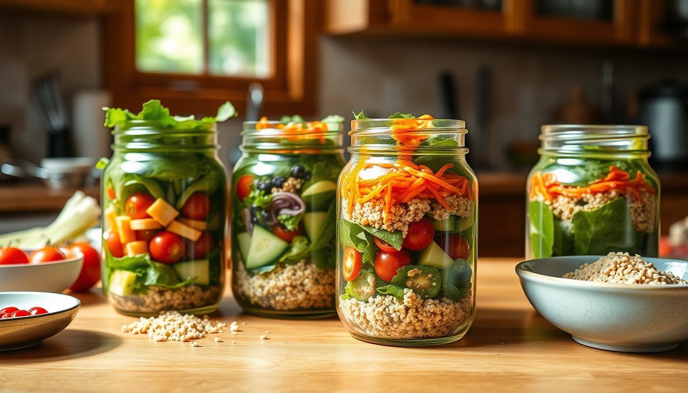 Mason Jar Salads