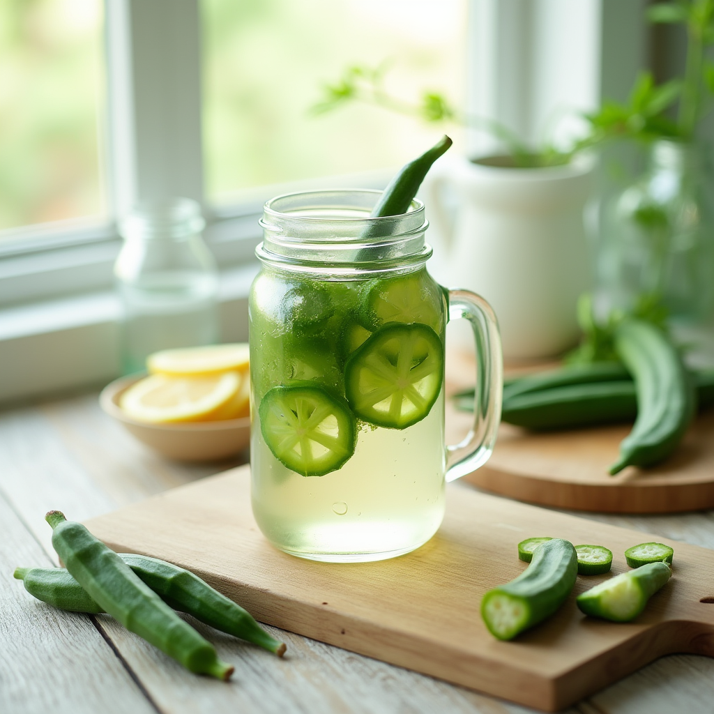 Benefits of Okra Water