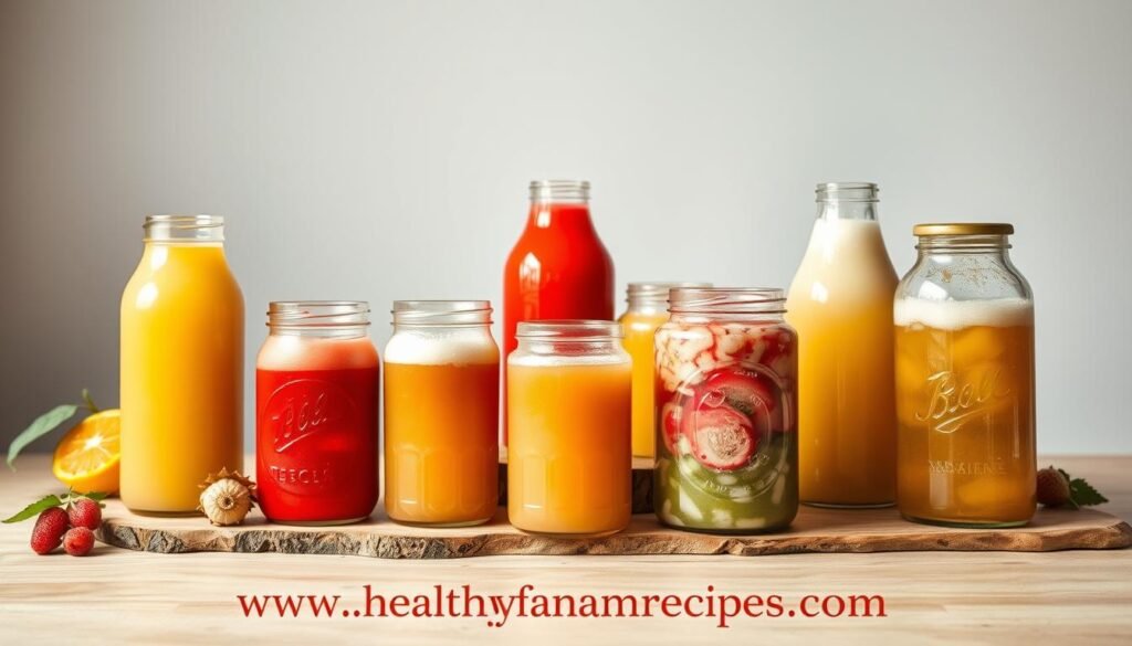 homemade fermented drinks for gut health