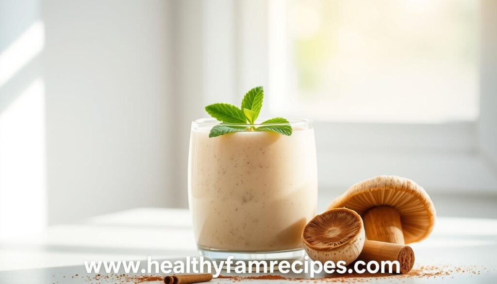 lion mane mushroom smoothie