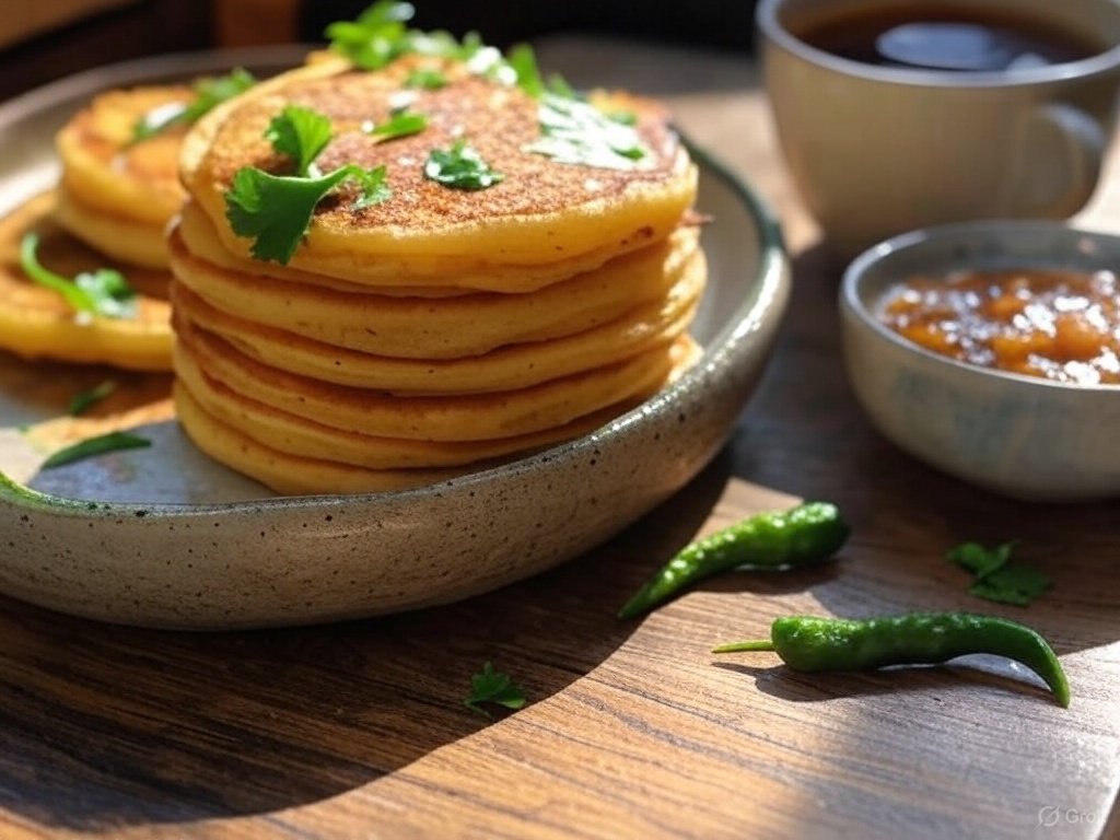 Chickpea Flour Pancakes