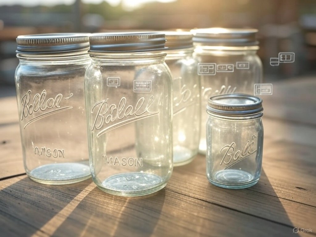 Colored Mason Jars Bulk